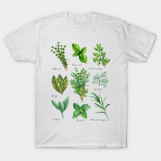 Edible Herbs T-Shirt